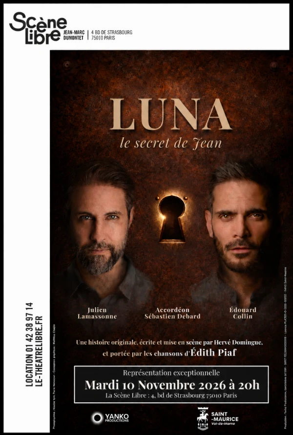 affiche du spectacle Luna